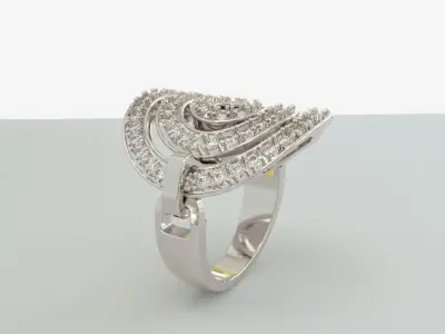 Bvlgary Ring 3D print model