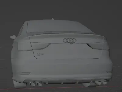 Audi S3 3D model