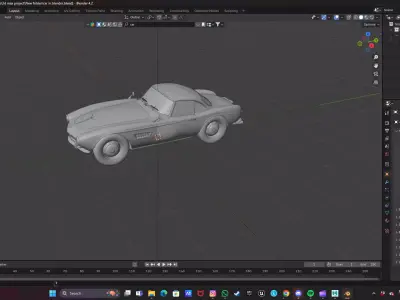 blender  Low-poly 3D model