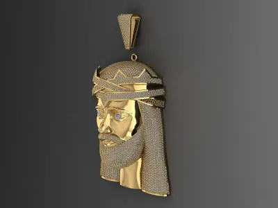 2 JESUS PENDANTS 3D print model