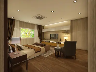 bedroom 23 3D model