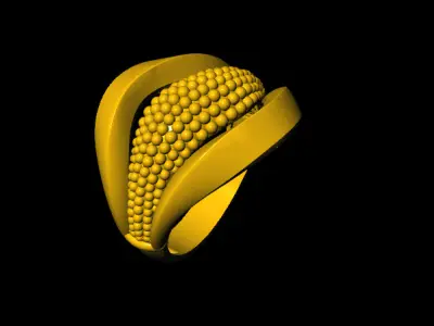 bend  bead ring 3D print model