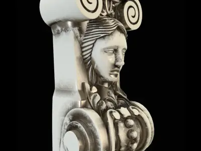 Baluster CNC 3D print model