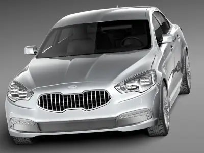 KIA K9 2013 3D model