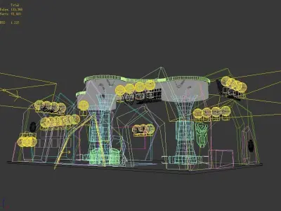 Exhibition - Area - 16X9-3DMAX2010-05 3D model