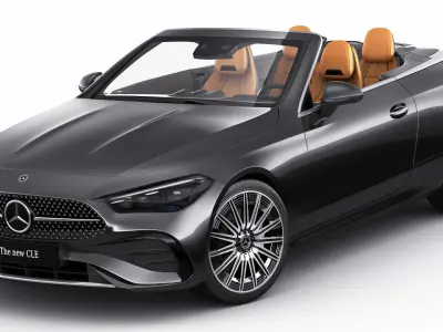Mercedes-Benz CLE Cabriolet 2024 3D model
