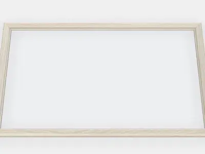 KOMPLEMENT Glass shelf 3 Low-poly 3D model