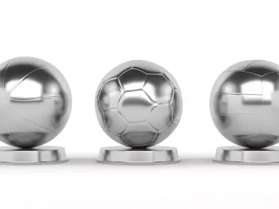 Gameball Trophies 3D model