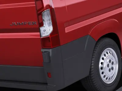 Citroen Jumper 2015-2018 3D model