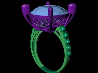 SOLAITER RING 15 MM 3D print model