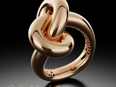 Golden Knot 3D print model