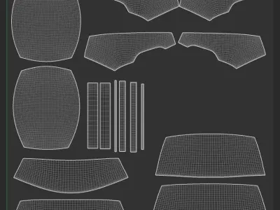 Cyclist Helmet Free 3D model