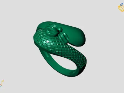 Women Plain Ring STL Models Womens Ring 3dmodels 3D print model 3D print model 2