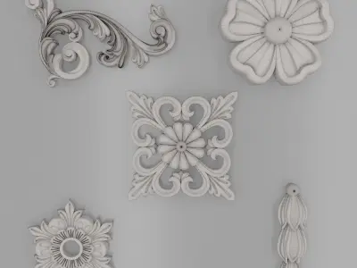 Trim Ornament 65 3D model