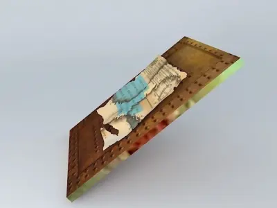 TITANIC 2nd Telegram of Sinking Free 3D model