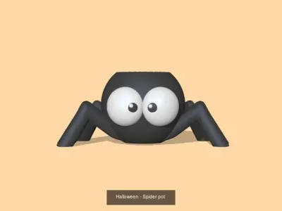 Halloween ghost 3D Model Collection