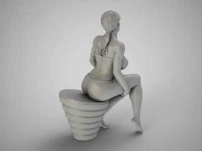 Beauty in the Garden 3D print model