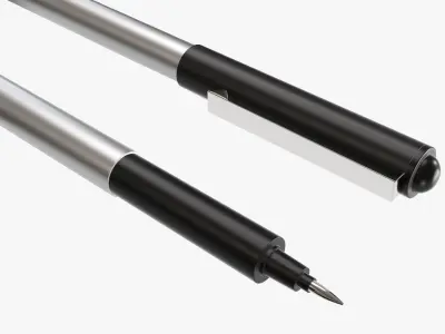 Roller ball pen 3D model