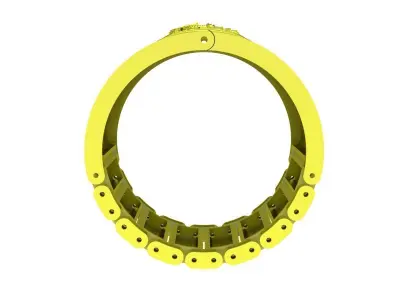 A4761 Luxury Dragon Bangle Bracelets 3D print model