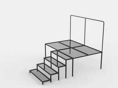 Aluminum Deck 3D model