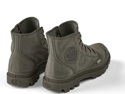 Boots street style Canvas 3D model