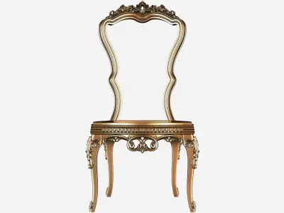 Chair 3d model for cnc 04 3D model