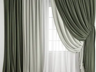 curtain 477 3D model