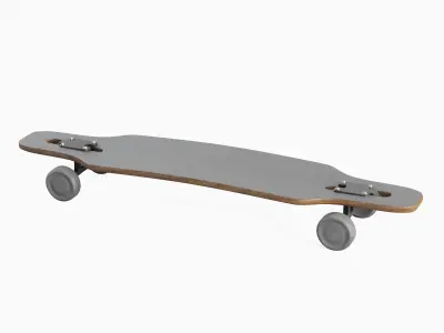 Longboard 04 3D model