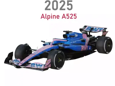F1 Racing Cars Pack 2025