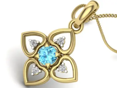 Women pendant  3D print model purchase