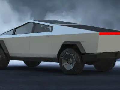 Tesla Cybertruck 3D model