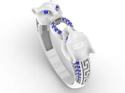 Jewelry Diamond Ring Model RG89 Free 3D print model