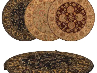 Rugs No 54 Low-poly 3D model