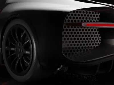 Bugatti Chiron 3D model