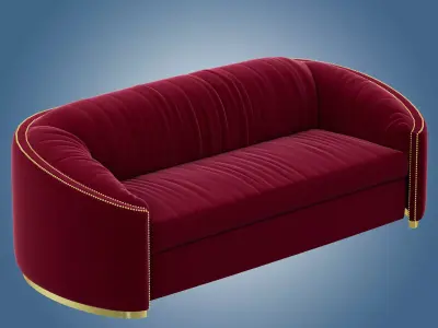 Brabbu Wales Sofa 3D model