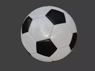 soccerball Free 3D model