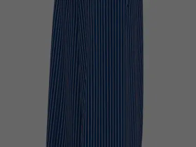 Pants Palazzo Free 3D model