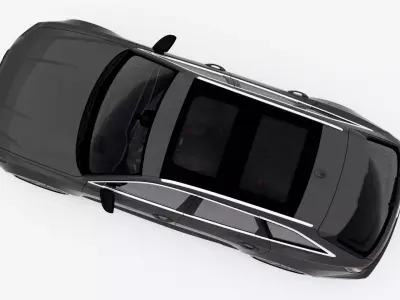 Audi RS6 Avant 2020 Low-poly 3D model