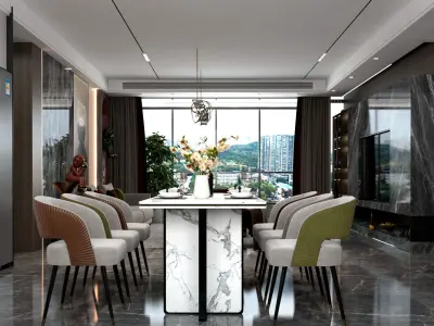 Modern Interior Design 011 3D model