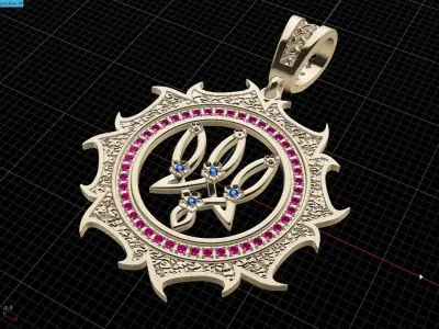 Ukrainian Trident 3D print model