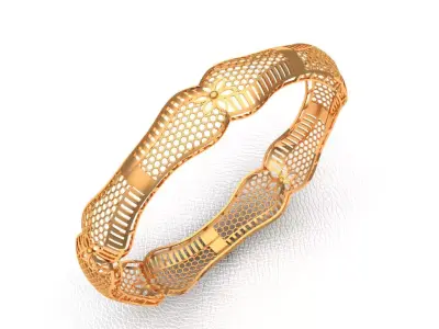 1206 Golden Crest Bangle 60MM-8gm 3D print model