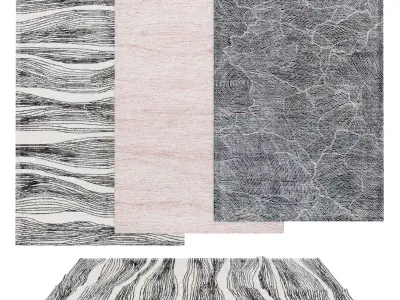 Rugs No 240 Low-poly 3D model