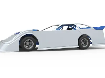 Super Dirt Late model for Pavement Scale 1 to 25 3D print model