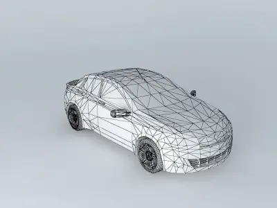 Proton Saga 2013 Concept 1 3 Premium Free 3D model