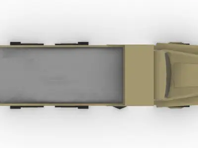 Truck dump 3D model