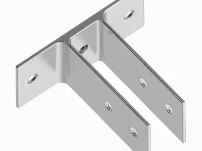 Double Ear Bracket 3D print model