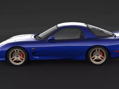 Mazda RX-7 Viper 3D model