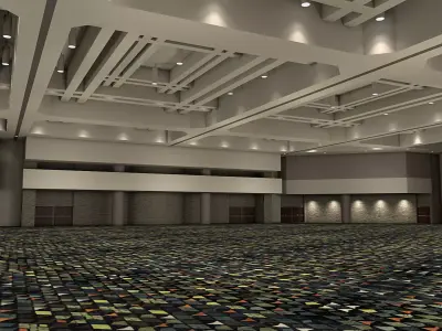 Convention Center 3D model