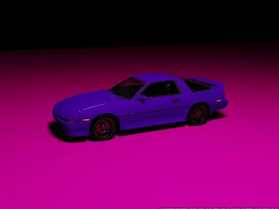 Toyota Supra A70 3D model