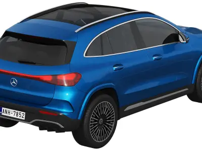Mercedes-Benz EQA 2024 3D model